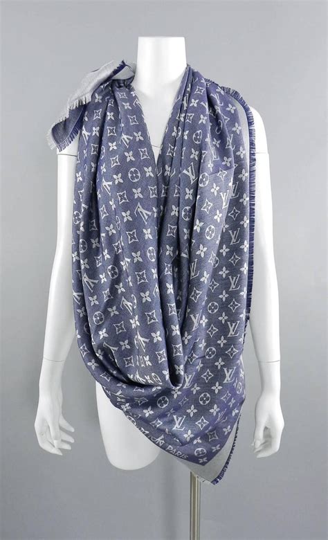 louis vuitton monogram shawl scarf|Louis Vuitton scarf on sale.